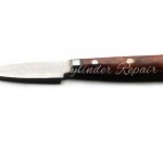Hiro Damascus Paring Knife Quince Wood Handle Japanese Made 75mm (2.95")