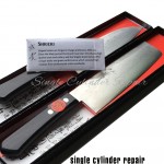 Shigeki Knife Set Vegetable and General Purpose Knife Japanese Made 165mm (6-1/2") 
