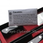 Takamura Set of 2 Chef and All Purpose knives VG-10 steel