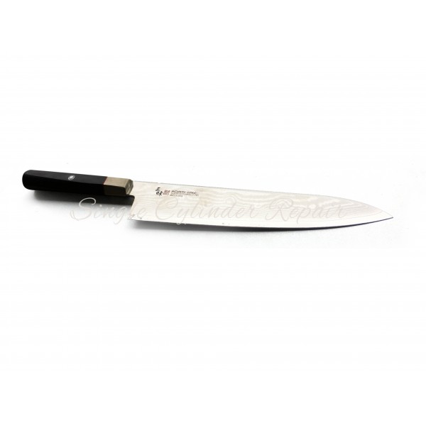 Zanmai Damascus Chef Knife Japanese Made VG10 Steel, 240mm (9.44")