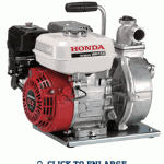 Honda OEM GX120K1WHY2 Pumps Replacement Engine WH15XK1C1