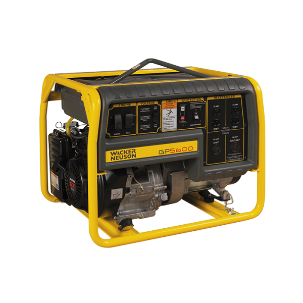 Wacker GP5600A Generator, EPA w/Wheel Kit 0620983