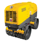 Wacker RTxSC3 Remote-Controlled Trench Roller