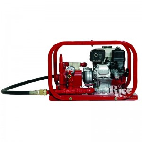 Rice Hydro DEH3C Hydrostatic Test Pump 6 GPM Up To 450 PSI, Piston Pump, Honda Engine