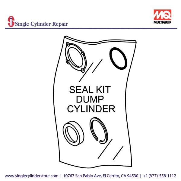 Multiquip 18022SK Seal Kit MT16