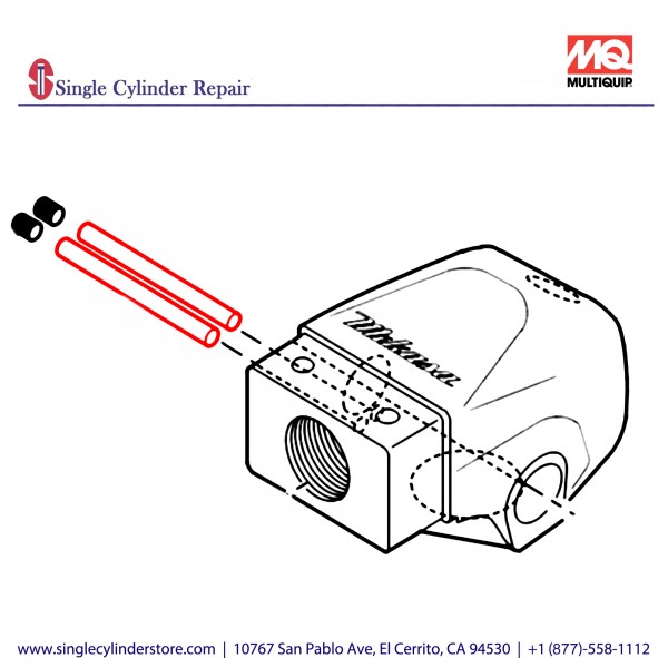 Multiquip 464010090 Pin Stopper(Pump) MVH-306