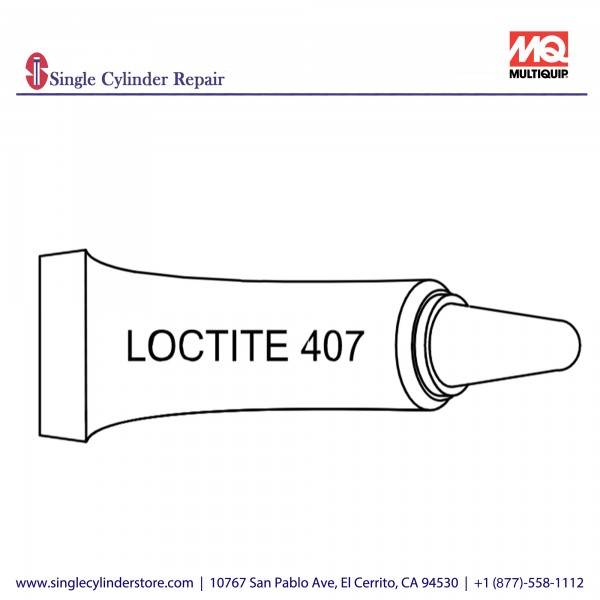 Multiquip 50256501 Loctite IS407 4M40L