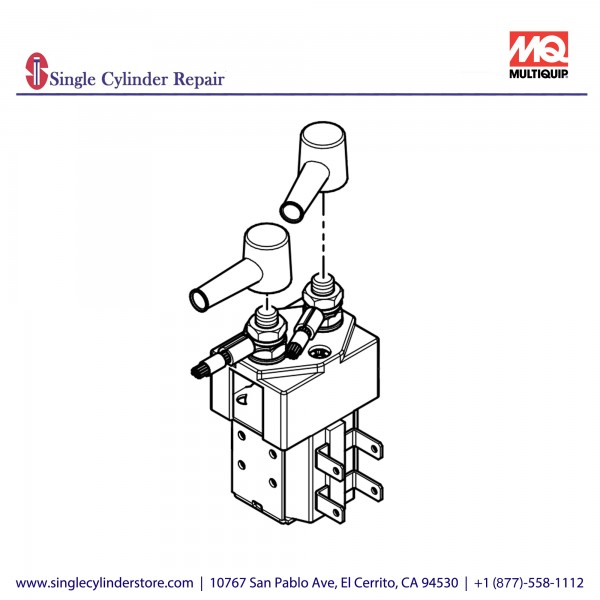 Multiquip  70-0128 Contactor solenoid