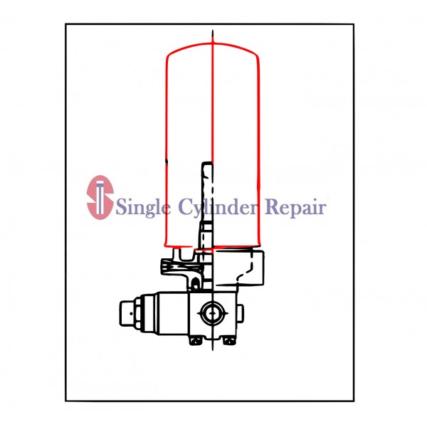 Multiquip Air Oil Separator, DIS185SSI4F| E2924000214
