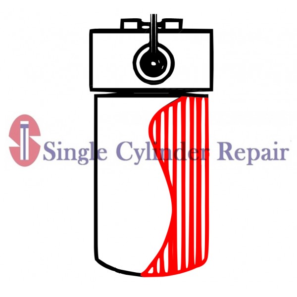 Multiquip Compressor Oil filter element DIS185SSI4F | E2924000354