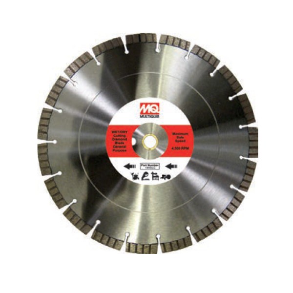 Multiquip 14HSLC Diamond Blade - 14" x .125 x 1 GP Turbo Seg ECON