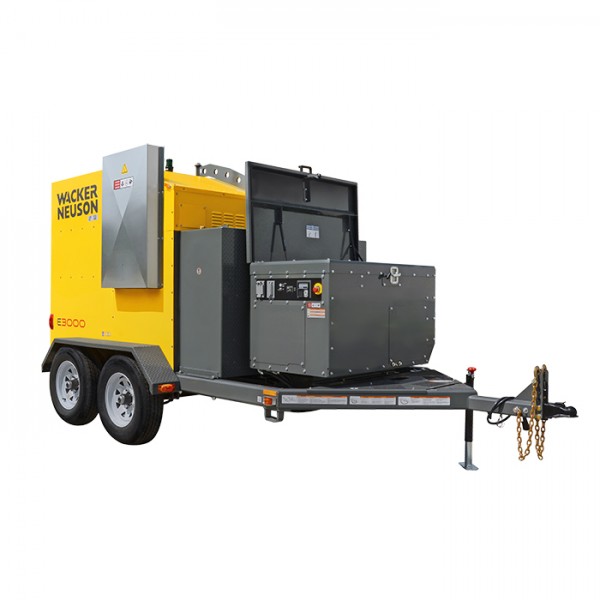 Wacker E3000 Hydronic Surface Heater, 6 kW generator with standard service 5100055568