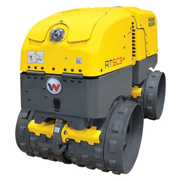 Wacker RTLx-SC3 Vibratory Trench Roller with Flexible Drum Width w/COMPATEC Standard