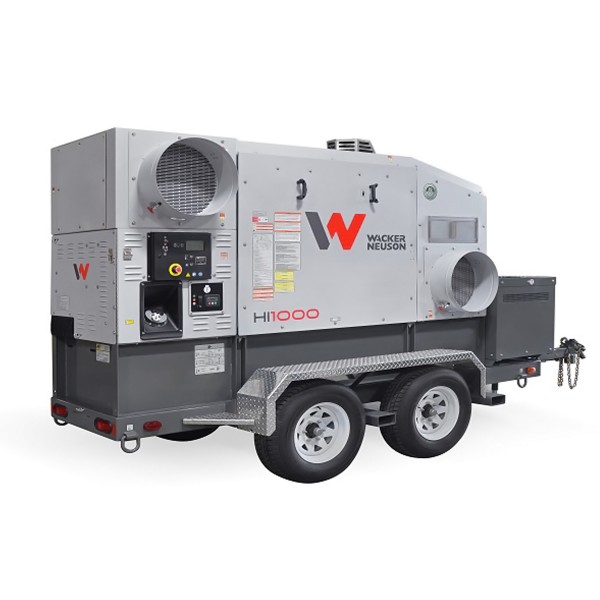 Wacker HI1000 GAS, 2x20” SUPPLY ADAPTERS Indirect Fired Air Heater 5100049869
