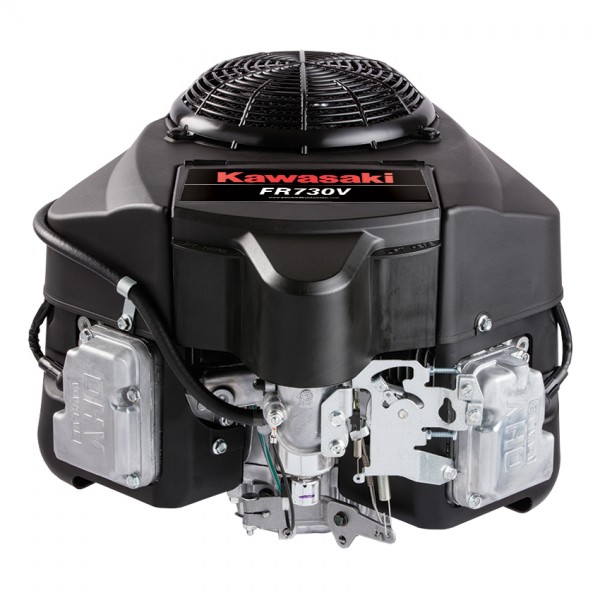Kawasaki Engines FR651V-(H)S00-S, Bendix Starter, 1" x 3- 5/32" Crankshaft