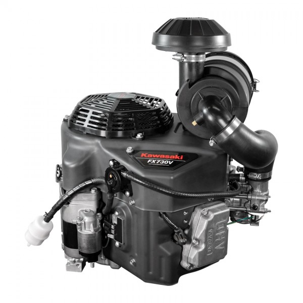 Kawasaki Engines FX730V-(B)R08-S Shift Electric Start, 1- 1/8" x 3- 15/16" Crankshaft w/ Pre-Air Filter, Intake Manifold