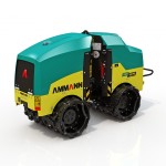 AMMANN ARR 1575 Trench Roller, 24.6"/33.46" Drum Width - Kubota D1105 Diesel 20 Hp