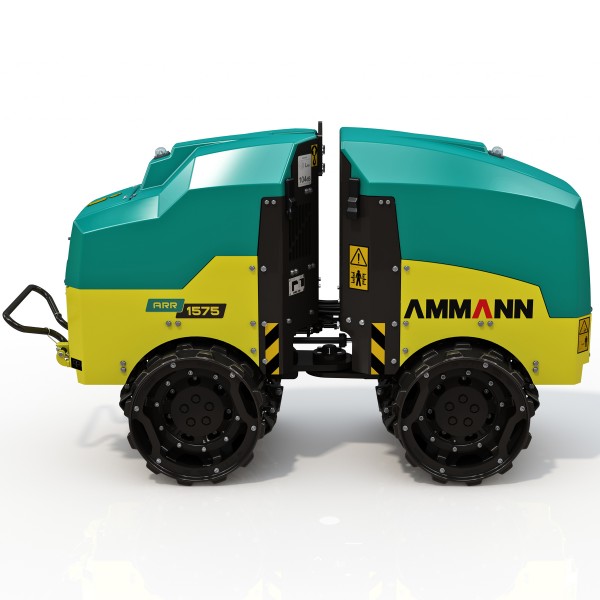 AMMANN ARR 1575 Trench Roller, 24.6"/33.46" Drum Width - Kubota D1105 Diesel 20 Hp