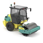 AMMANN ARS 50 Canopy ROPS 55.1" Smooth Drum Roller