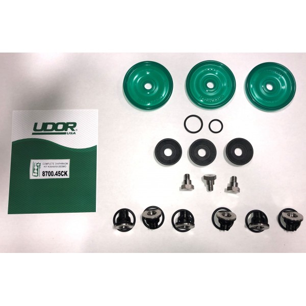 Udor 02-8700.45CK-33/43/53 Diaphragm Repair Kit