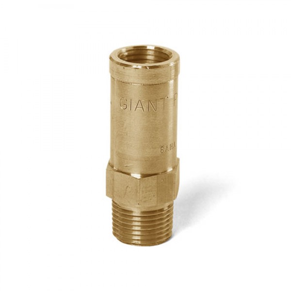 Giant 22533A-4600 Pop-Off Relief Valve, Brass 3/8" Max 10 Gpm 5000 Psi
