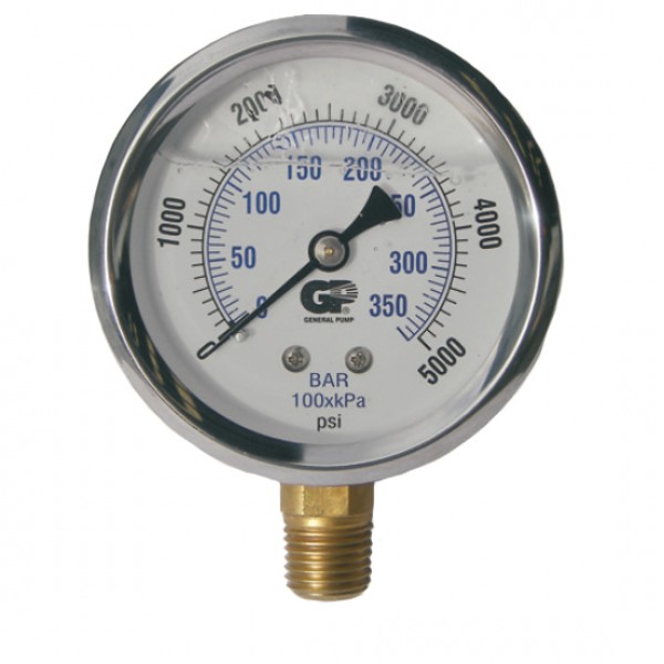 Gp 348259 Pressure Gauge 0 - 5000 PSI