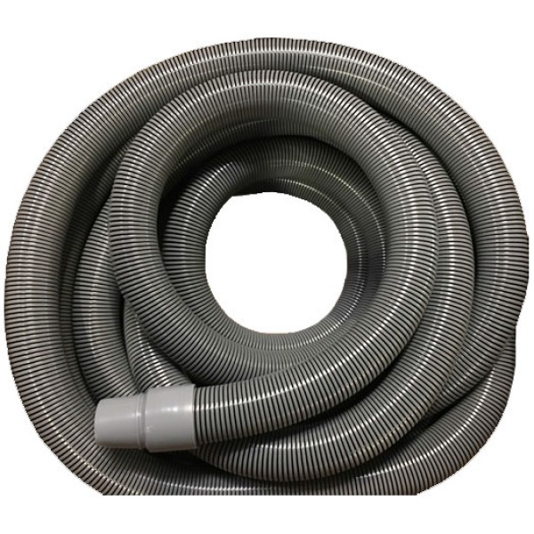 Hydro Tek DHV50 Vacuum Hose, Heavy duty, Ribbed 2" x 50' vacuum hose w/ cuffs