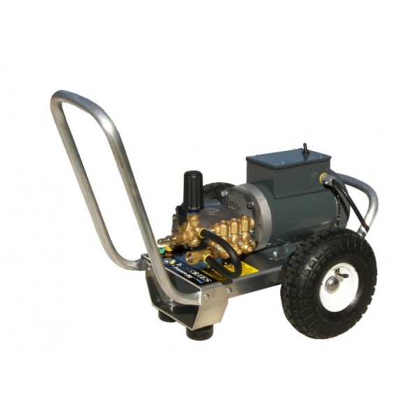 Pressure-Pro EE2015A Eagle Series 1500 Psi 2.0 Gpm 115V/1PH/18A/2.0HP AR Pump Direct Drive K612 Motor Cold Water Electric Pressure Washer - Cart