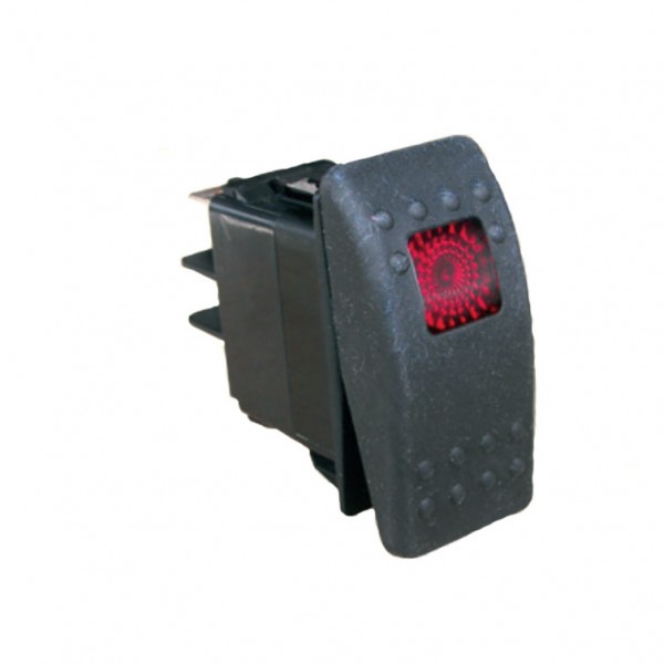 Pressure Pro F04-00700 Switch Lighted Rocker 115v Red Lens