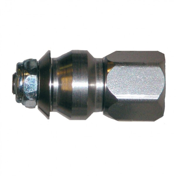 Aquanoz Px REVOLVER 3/8” FPT Jetter Nozzles Polishes and maximizes line recovery (2 Side Jets, 2 Back Jets)