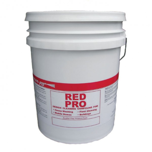 Pressure Pro RED-5 Red Detergent - 5 Gal
