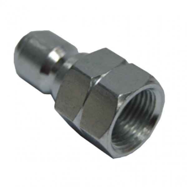 Pressure Pro V10008 Coated Steel Female Plug Qc 3/8” FPT