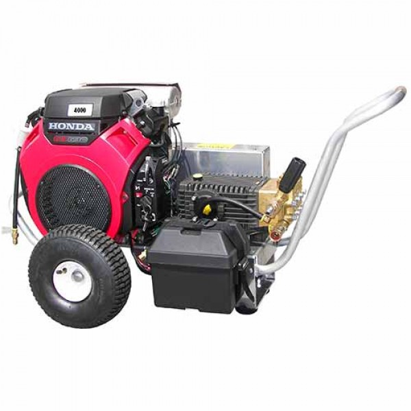 Pressure-Pro VB5040HAEA411 Pro Series 4000 Psi 5 Gpm AR Pump Belt Drive Honda Engine Cold Water Gas Pressure Washer w/ Electric Start