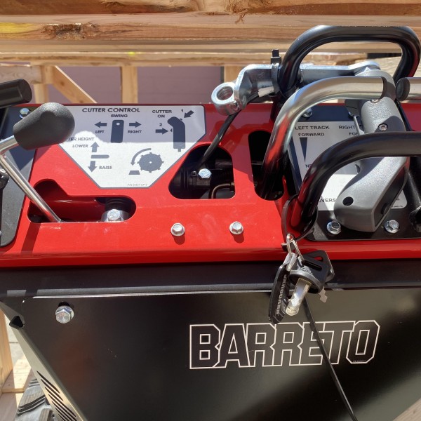 Barreto E30SGH Stump Grinder, Honda GX800 V-Twin