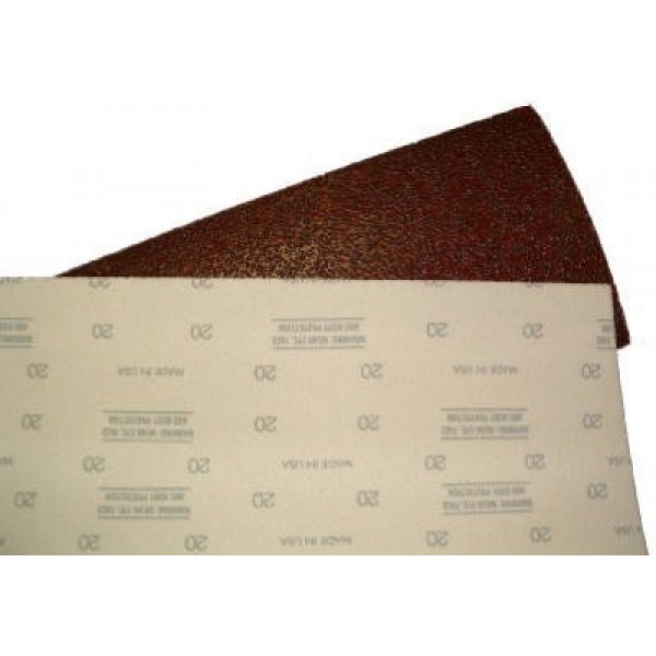 Virginia Abrasives 002-07060 60 Grit Sheets Gen Purp. H&L 8"x17 5/8" 50/Box
