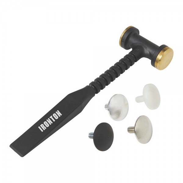 Ironton 101492 Multi-Function Mini Plastic Hammer Set Replaceable Tips