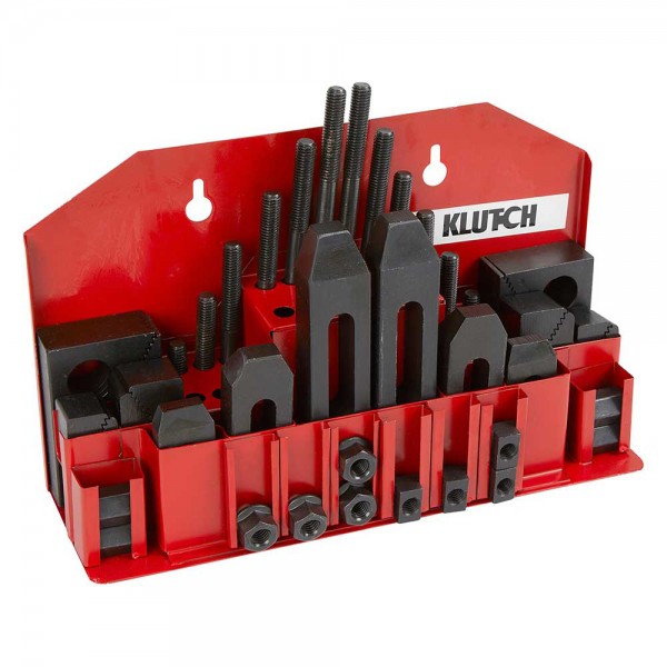 Klutch 101743 Milling Machine Clamp Set  42-Pieces