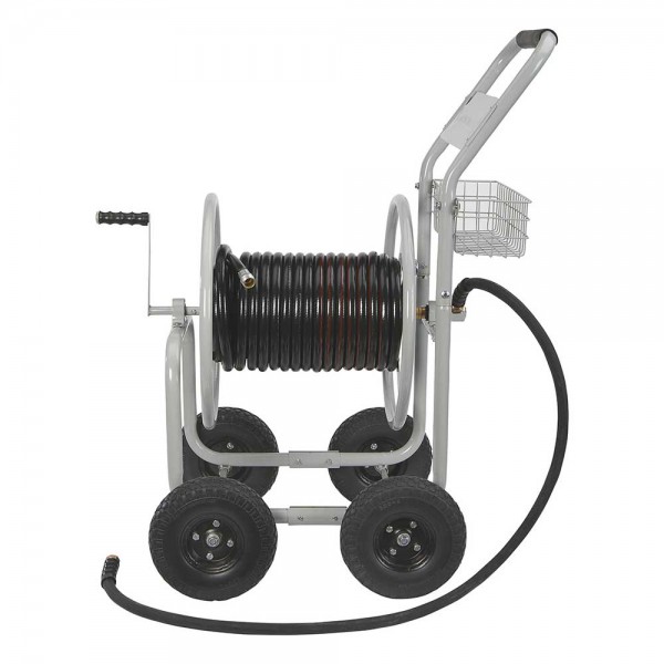 Strongway 104518 Strongway Garden Hose Reel Cart Holds 400 ft. of