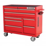 Strongway 112078 42-In. 7-Drawer Rolling Tool Cabinet | Red