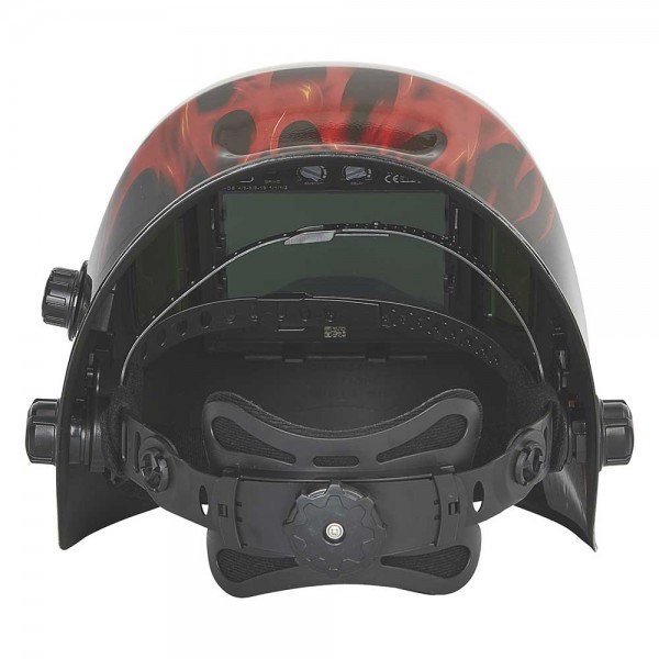 Klutch 113645 Monsterview Panoramic 2200 Auto Darkening Welding Helmet