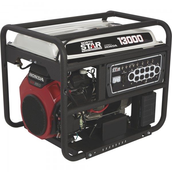 NorthStar 165606 Generator 13,000W Surge, 10,500W Rated, Electric Start