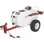 NorthStar 282585 41-Gallon Capacity, 4.0 GPM, 12V DC Tow-Behind Trailer Boom Broadcast and Spot Sprayer 