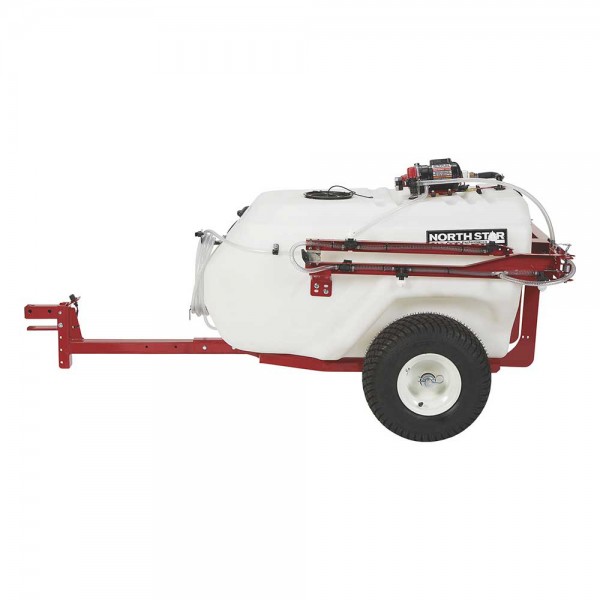 NorthStar 282592.NOR Tow-Behind Trailer Boom Broadcast and Spot Sprayer, 101-Gallon Capacity, 7.0 GPM, 12 Volt DC