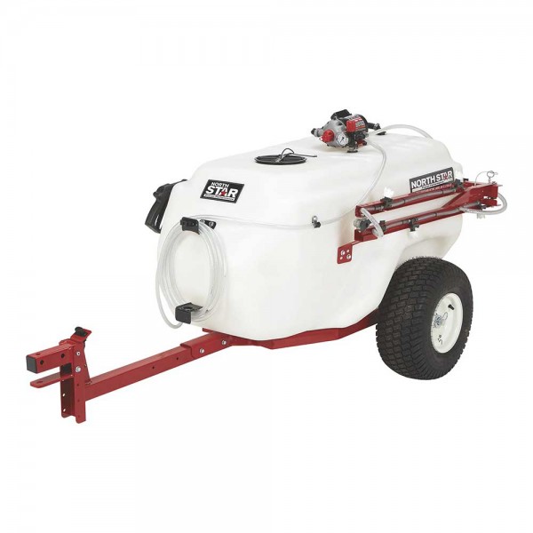 NorthStar 282592.NOR Tow-Behind Trailer Boom Broadcast and Spot Sprayer, 101-Gallon Capacity, 7.0 GPM, 12 Volt DC