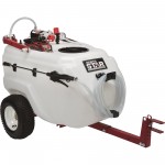 NorthStar 282785 31-Gallon Capacity, 2.2 GPM, 12 Volt DC Tow-Behind Trailer Boom Broadcast and Spot Sprayer