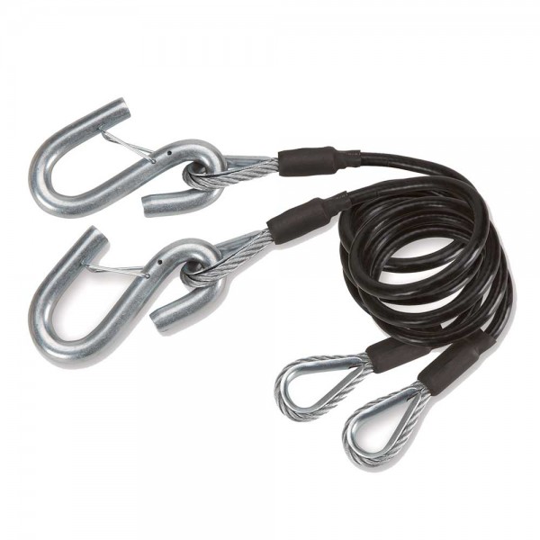 Ultra-Tow 33486 Safety Tow Cables with Safety Hooks, 2-Pk