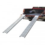 Ironton 41155.IRO Non-Folding Steel Loading Ramp Set, 1,000-Lb. Total Capacity, 6 Ft. L x 9 In. W