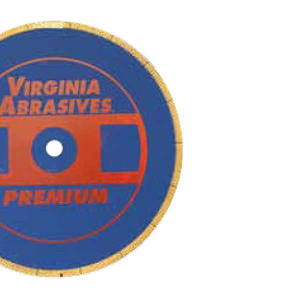 Virginia Abrasives 425-03104 Blade, 7" Premium Sm Dia, Cont Rim Wet Gran/Marb