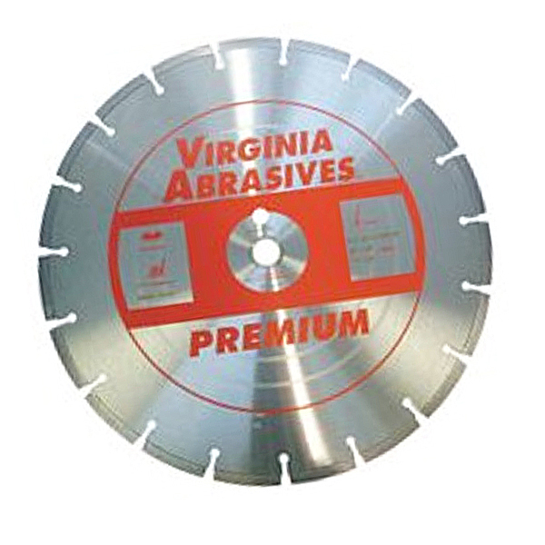 Virginia Abrasives 425-04173 Blade, 18" Gen Prp Cured Conc 18 X .125 X 1, W/DP