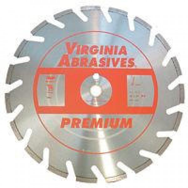 Virginia Abrasives 425-05214 Blade 14" Brick w/ U Slot 14 X .125 X 1-20mm PH